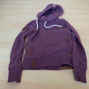 Naketano Women’s hoodie - Size Small Purple